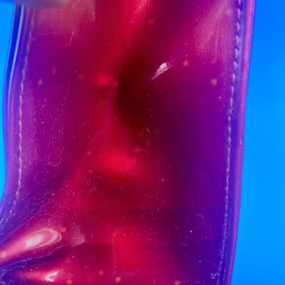 Christian Dior Parfums Hypnotic Poison Metallic Red Vintage Toiletry Bag Dior - Picture 5 of 8